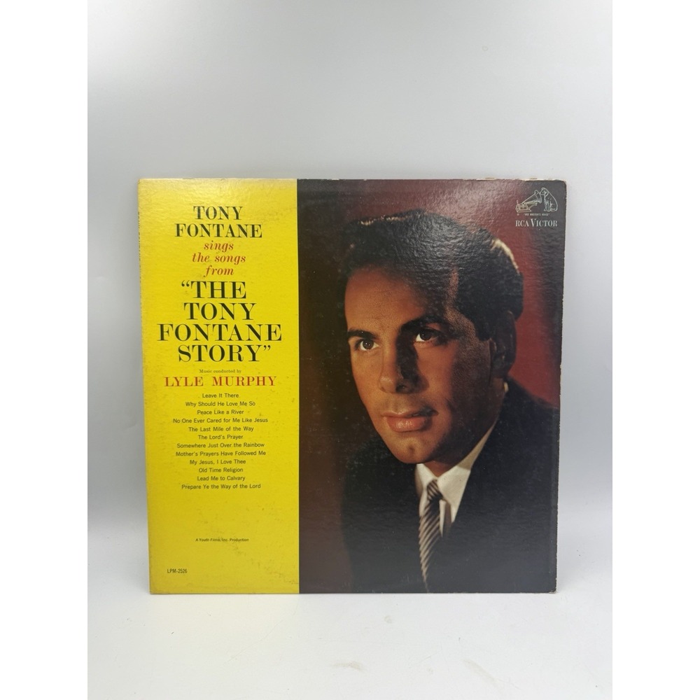 TONY FONTANE SINGS SONGS FROM "THE TONY FONTANE STORY" - LP VINYL RECORD LSP2526